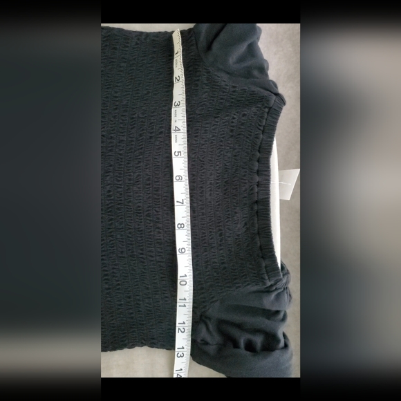 J crew factory tiered smoked midi dress size S black - Picture 12 of 15